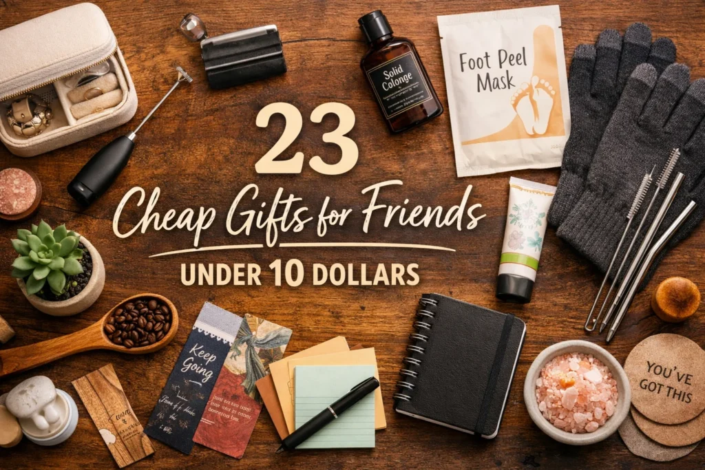 23 Cheap Gifts For Friends Under 10 Dollors
