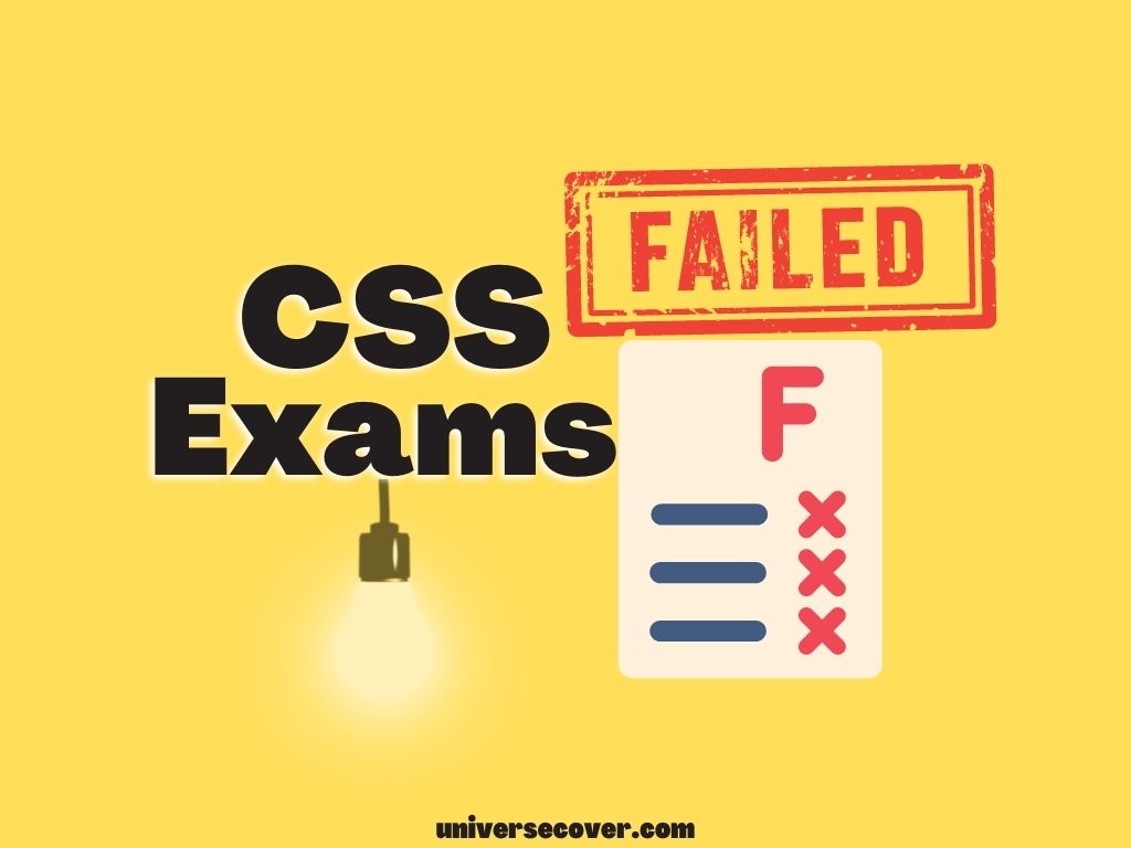 students fail in css exams