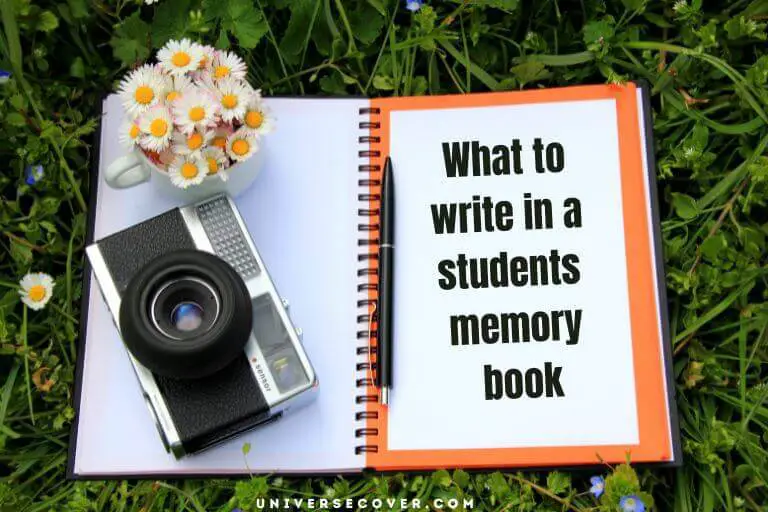 what to write in a students memory book 10 things