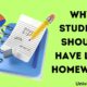 Why student should have less homework