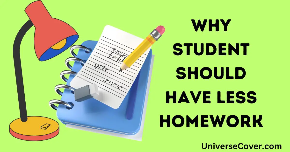 student should not be given homework during weekend