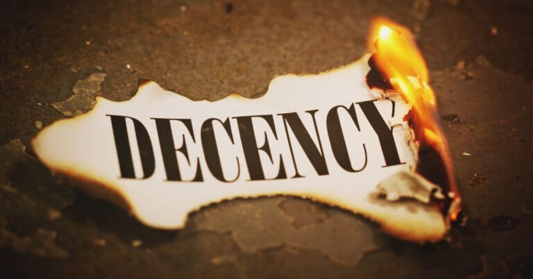 Why Is Decency Important To The Teacher?
