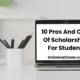 UniverseCover.com 10 Pros And Cons Of Scholarships For Students