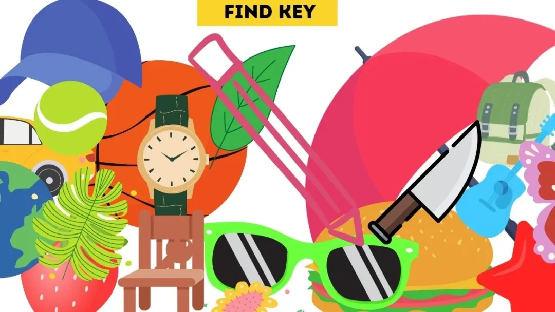 Optical Illusion IQ Test: 90% FAIL to Spot the Hidden Key in Just 5 Seconds!