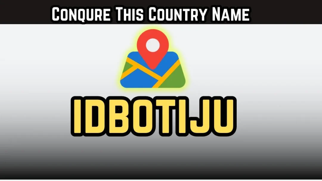 This Is The Scrambled Name idbotiju Of A Country— Can You Conquer It In 8 Seconds