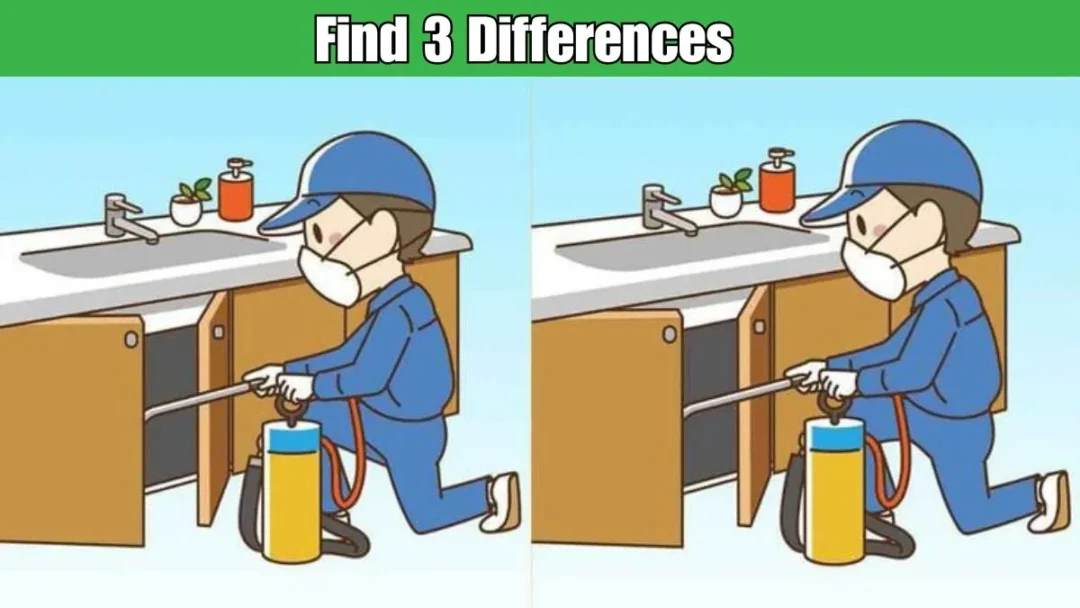 Only 1% with Hawk Eyes Can Spot ALL 3 Differences in These Pest Control Photos—In Just 9 Seconds!