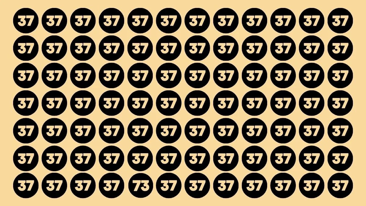 Can You Find It Among the 37s