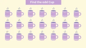 Find the Odd Cup Out