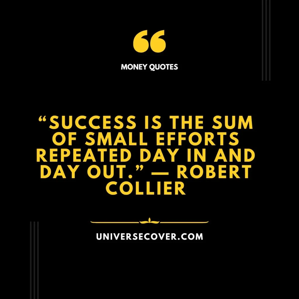 150+ Entrepreneur Mindset Money Quotes for Motivation ,Wealth, Success, and Financial Freedom 9 Money and Success Quotes
