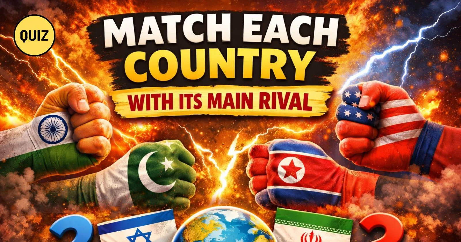99% People Fail This Country Rival Quiz 1 Country Rival Quiz