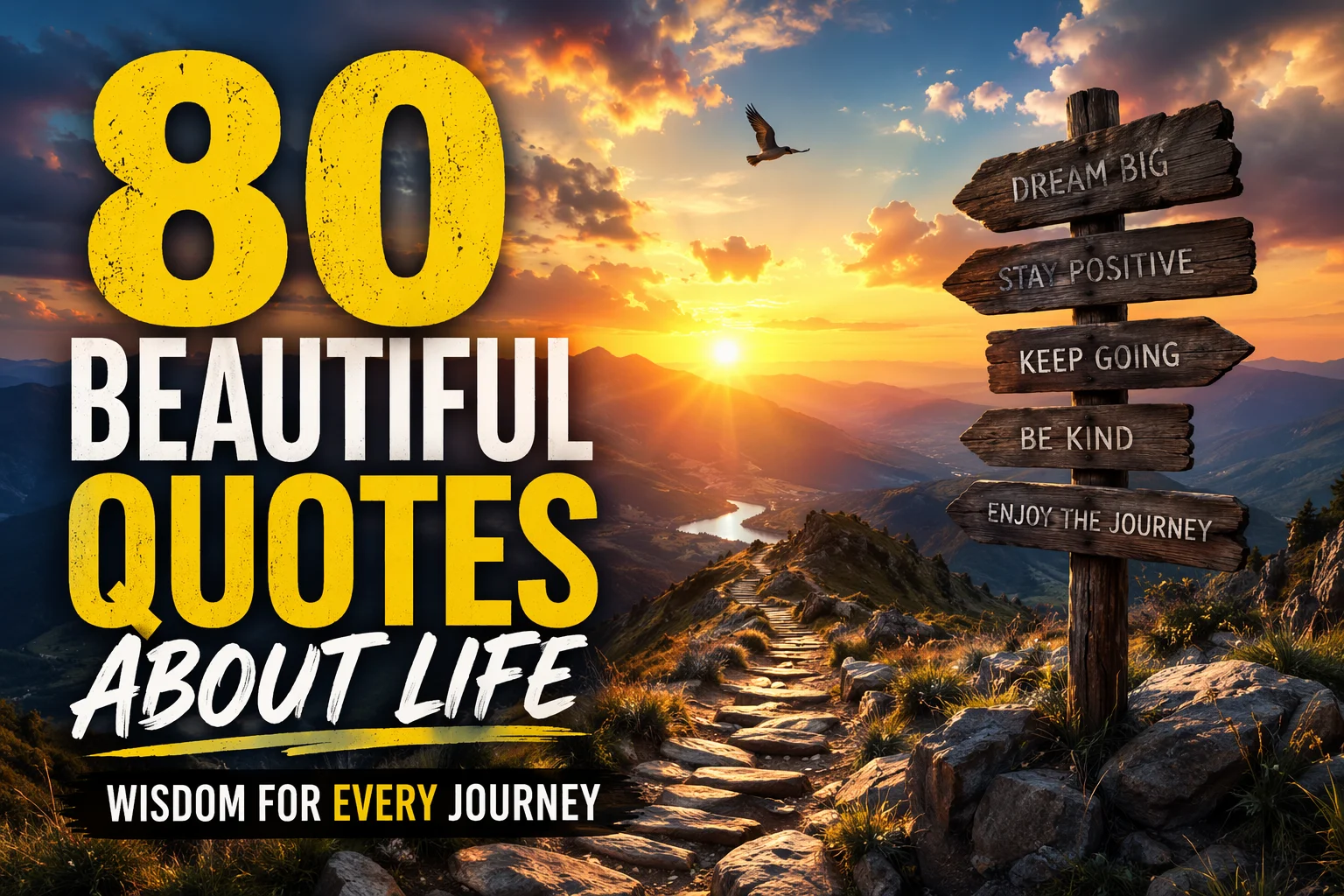 80 Beautiful Quotes About Life Wisdom for Every Journey