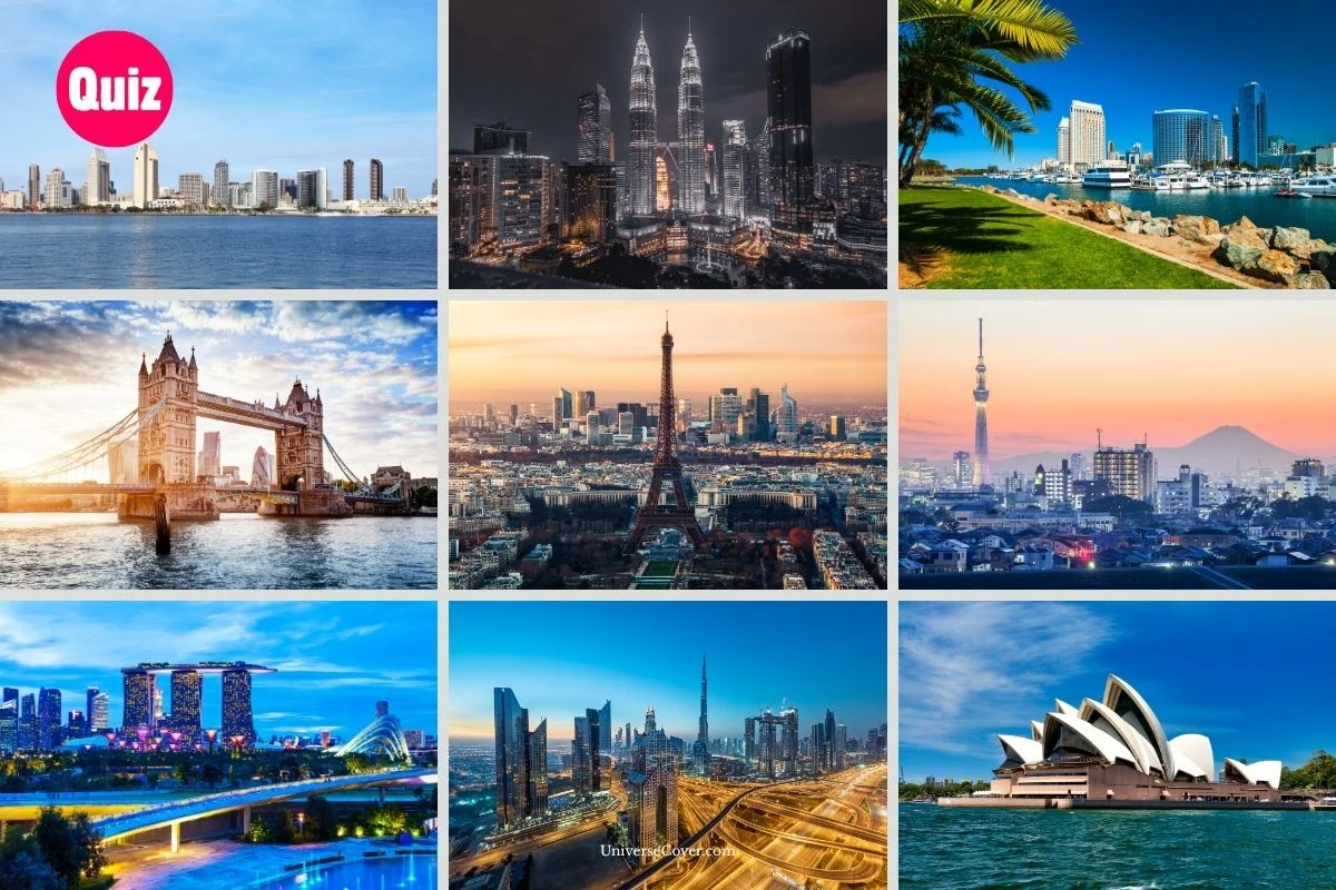 Where Should I Live quiz featuring famous cities around the world