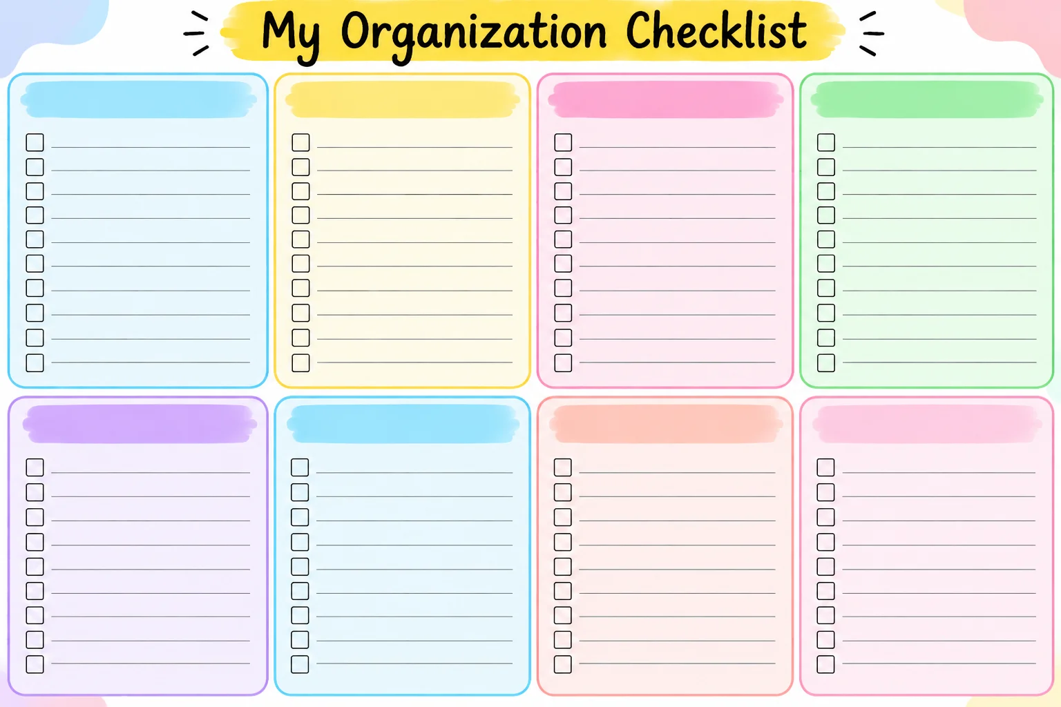 Checklist