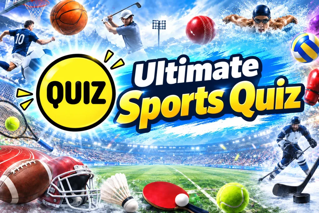 Ultimate Sports Quiz Challenge: Can You Score 34/34? 1 Ultimate Sports Quiz