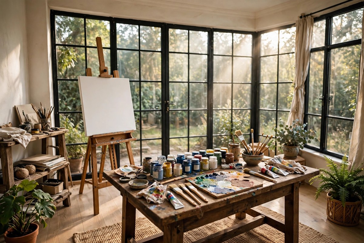15 Sunroom Art Studio Ideas Full of Natural Light