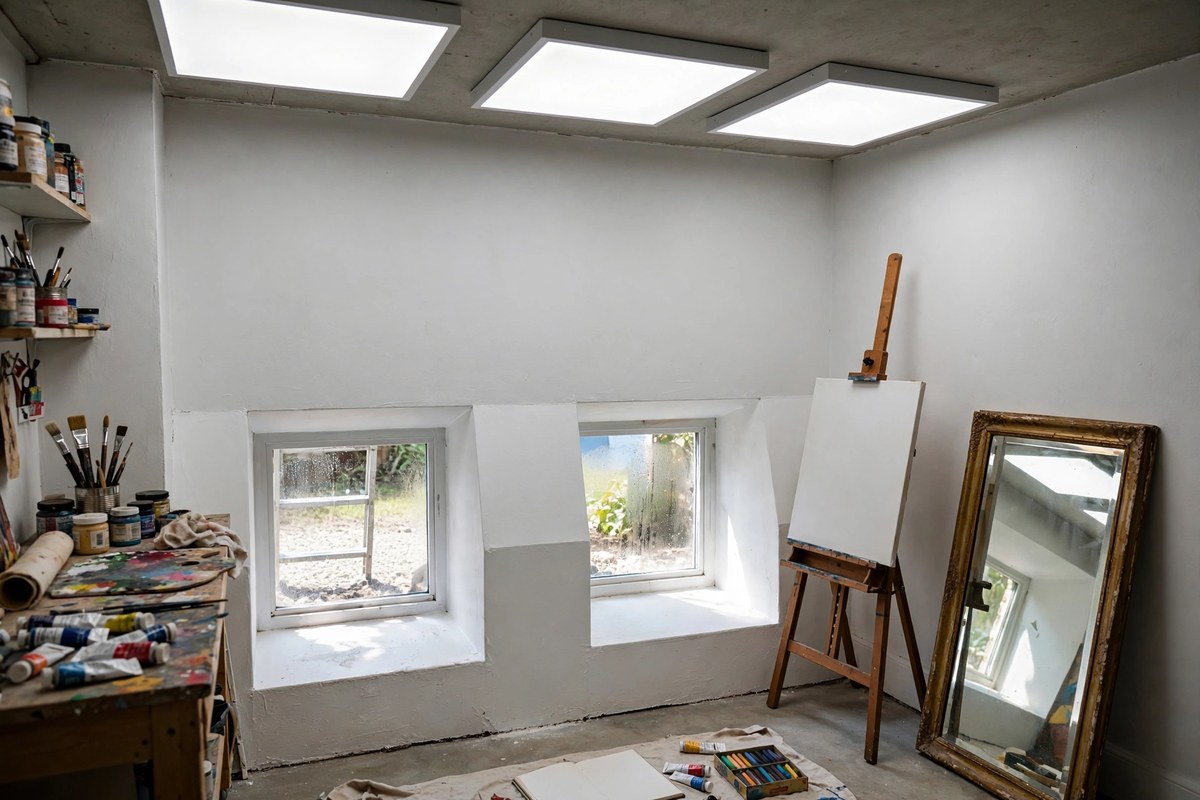 17 Basement Art Studio Ideas for a Cozy, Creative Hideaway