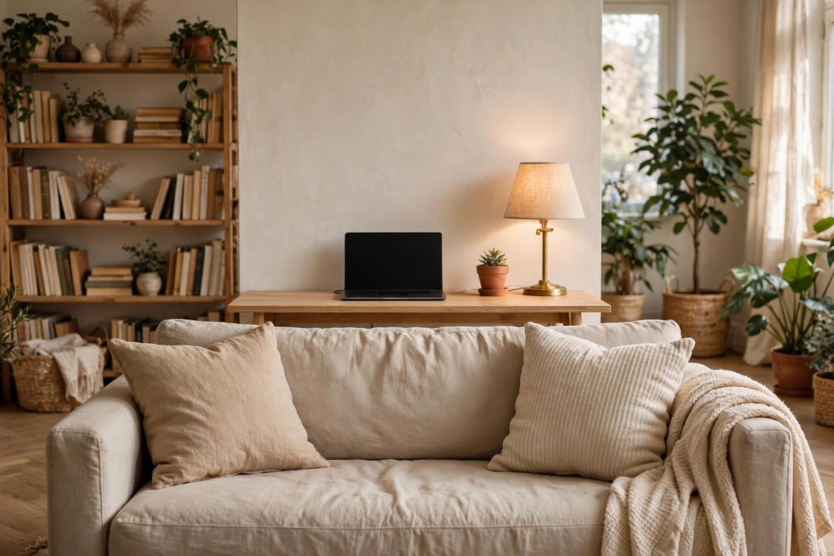 21 Home Office in Living Room Ideas That Blend In Seamlessly