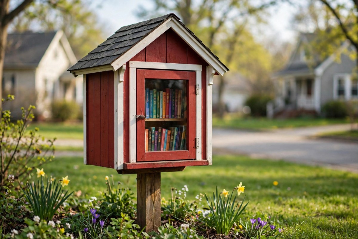 21 Little Free Library Ideas That Make Your Street Magical