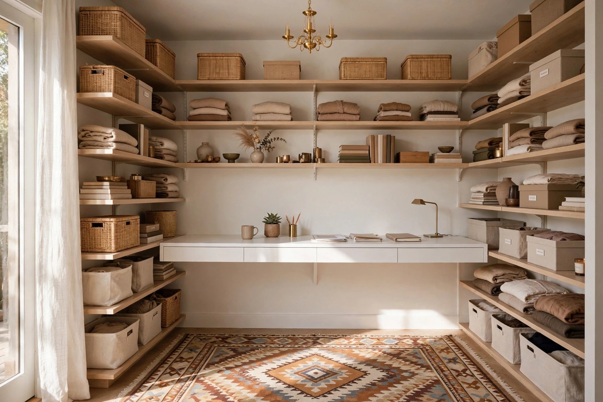 21 Walk in Closet Office Ideas That Feel Like a Boutique Studio
