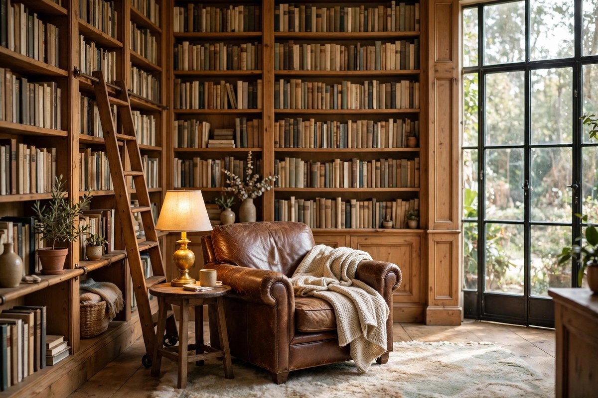 22 Home Library Ideas Cozy Enough to Get Lost In