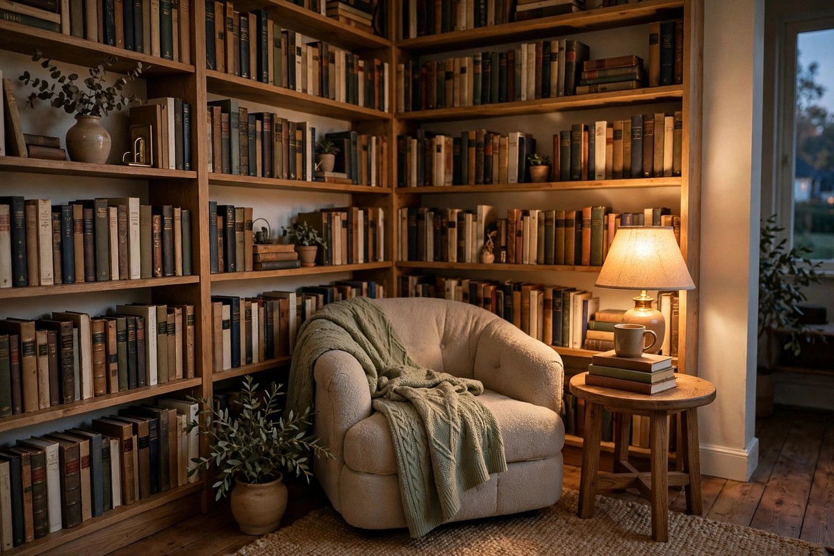 22 Library Nook Designs Tucked Into Tiny Corners