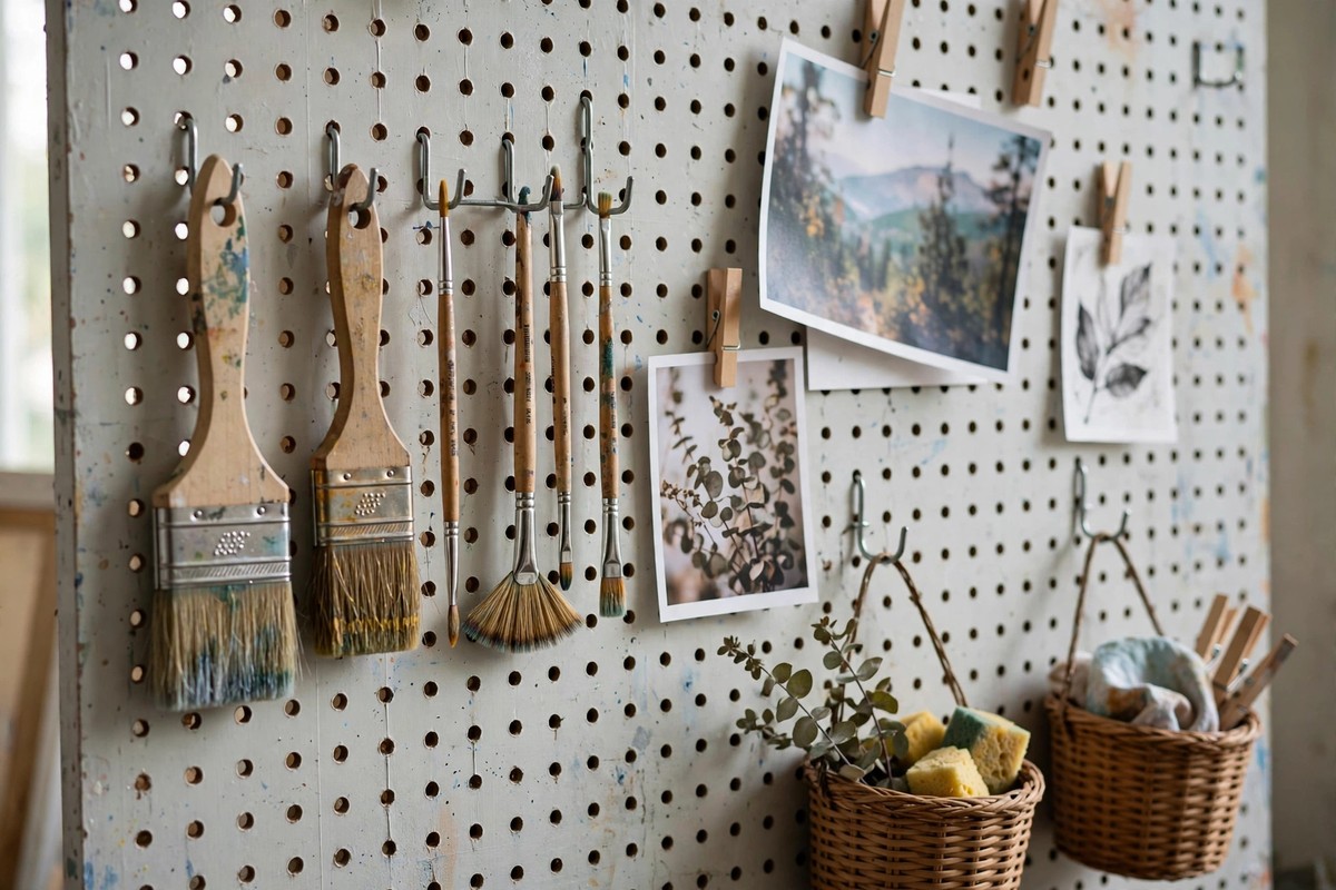 24 Art Studio Storage Hacks That Tame the Supply Chaos