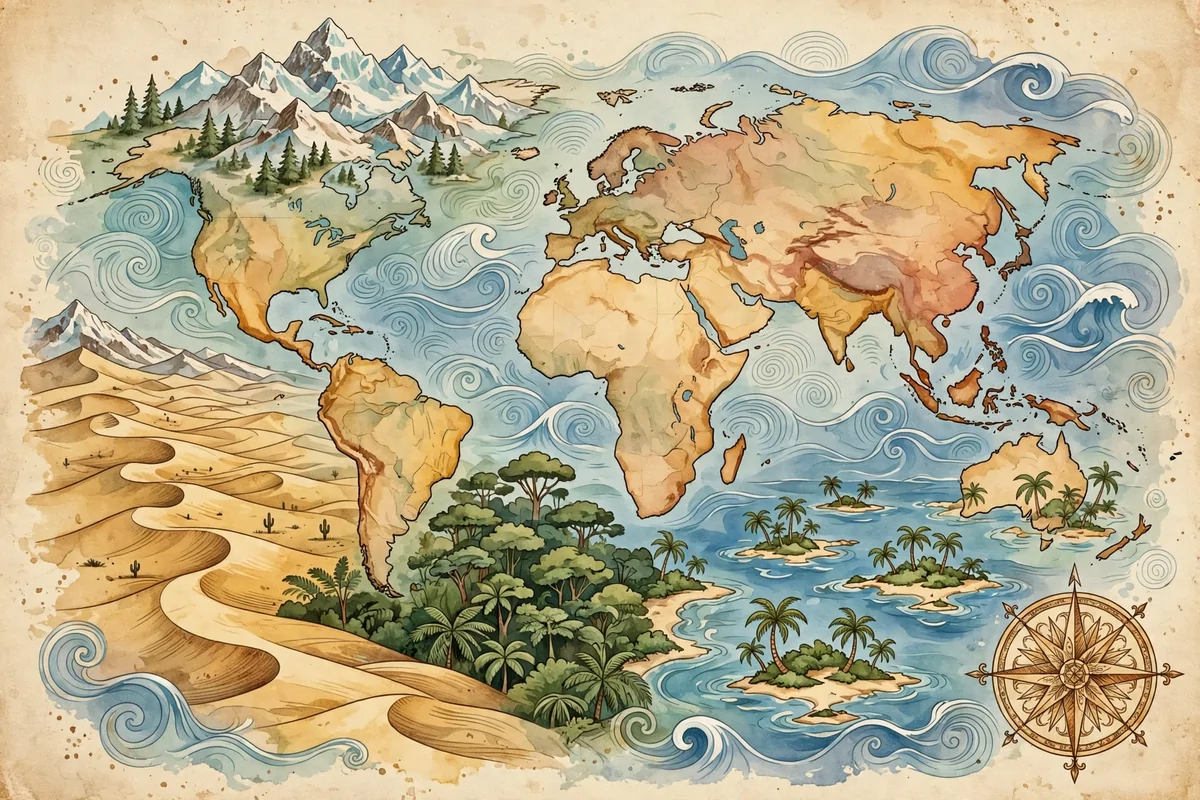 25 Geography Would You Rather Questions That Take You Around the World