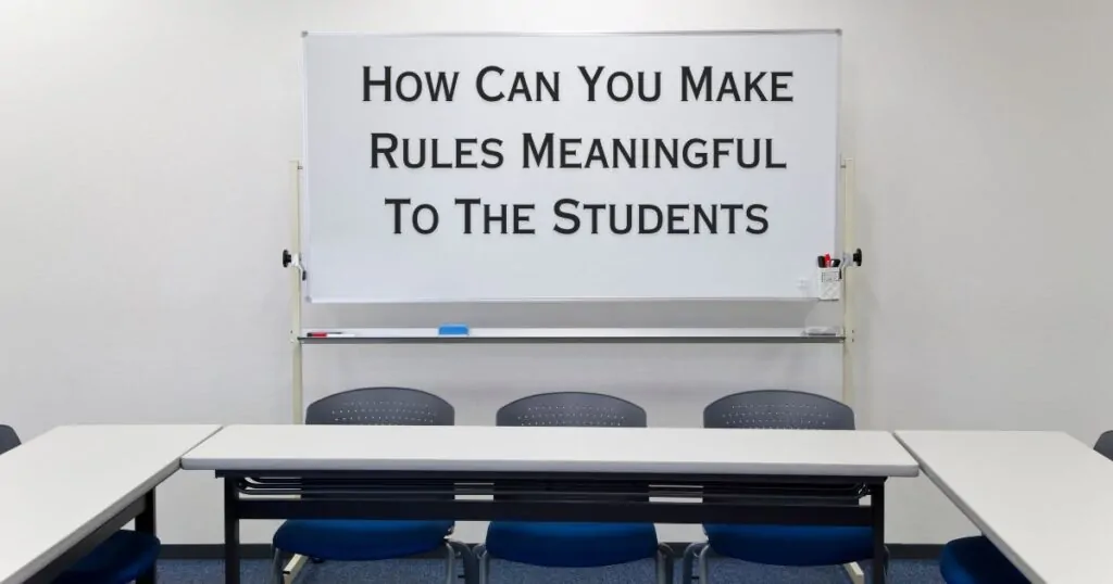 make rules meaningful