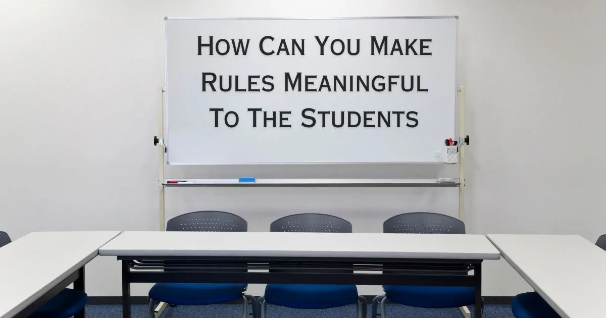 make rules meaningful