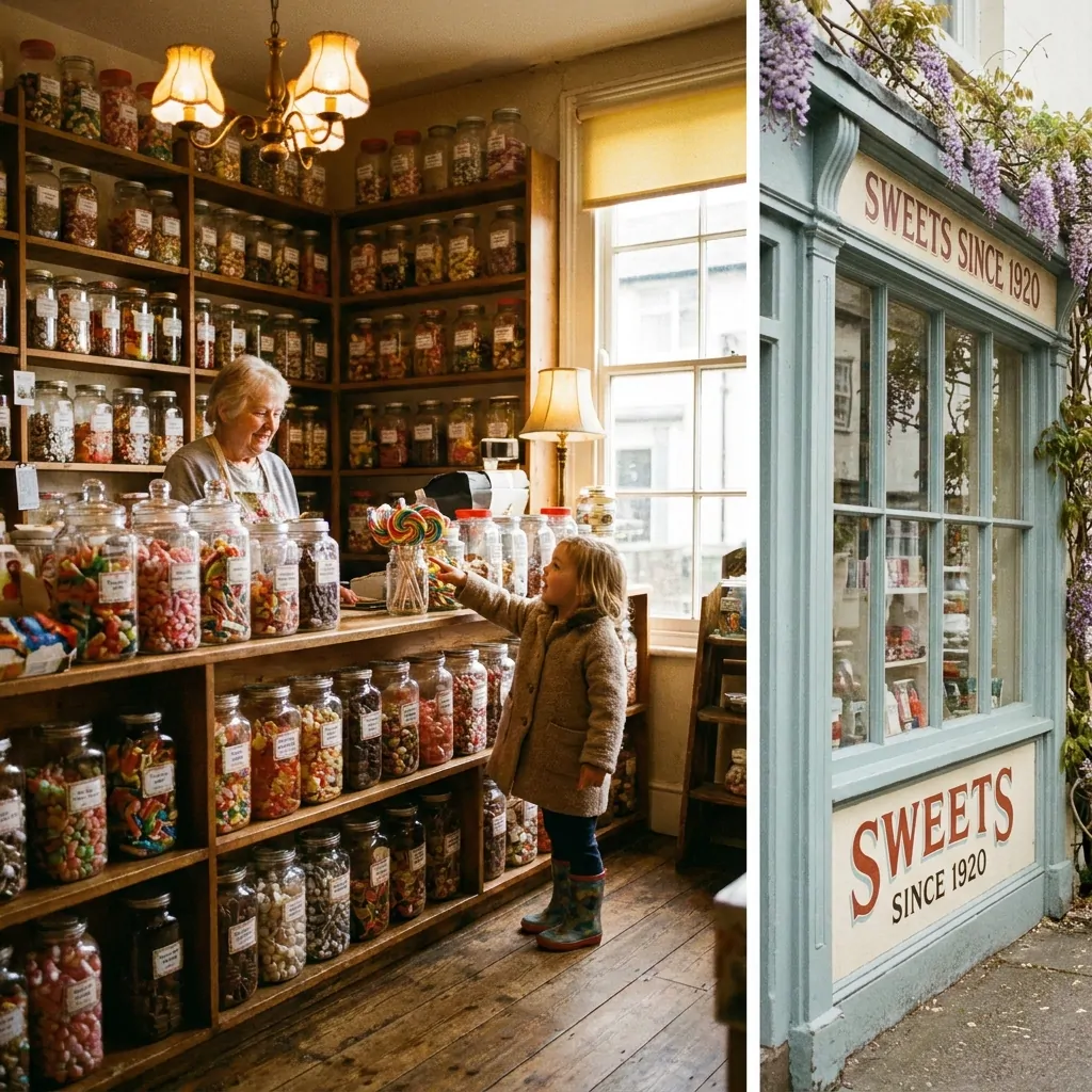 Rows of colorful sweets made every choice feel important.