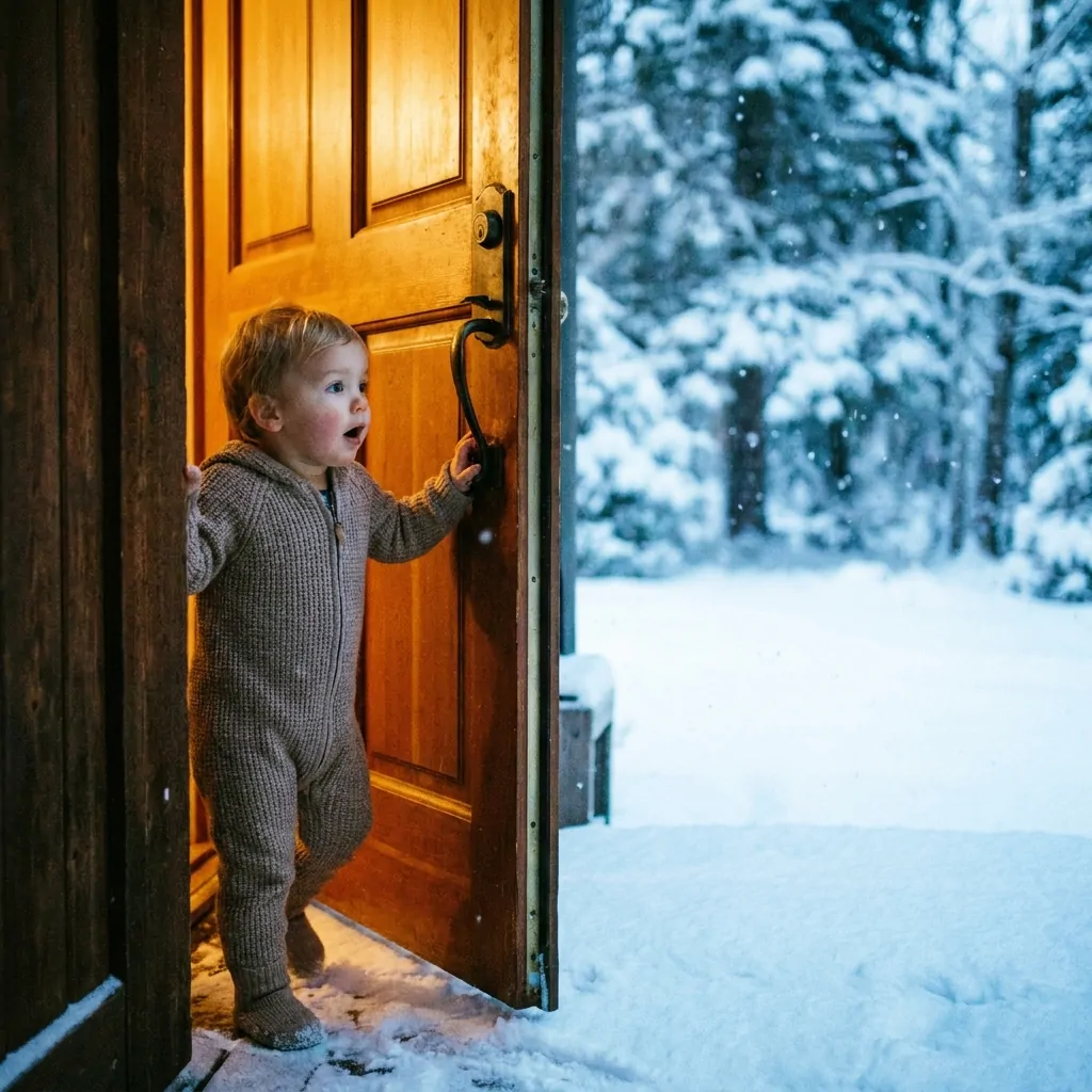 The first look outside felt like waking up inside a dream.