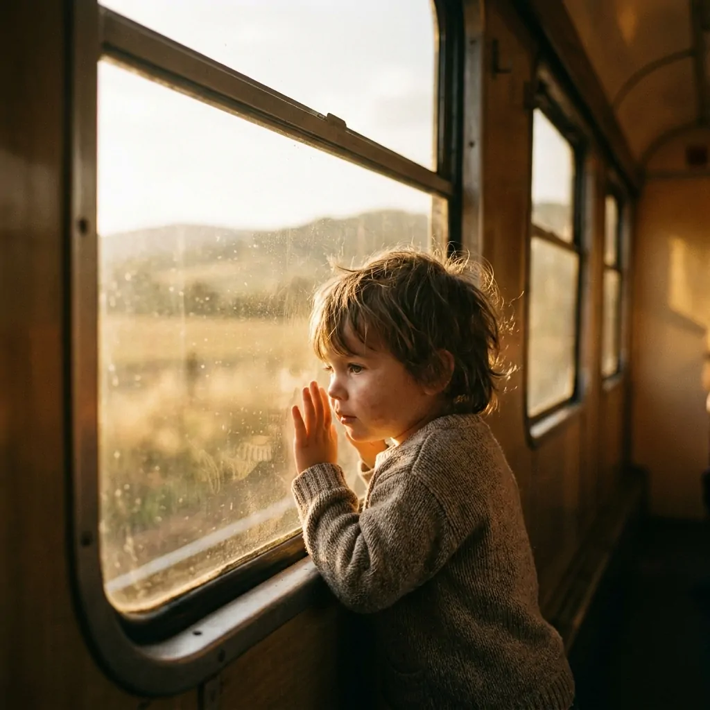 Watching the world pass by felt like stepping into another story.