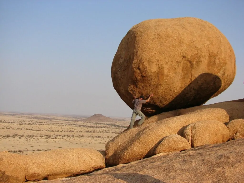 What Is Your Greatest Strength? Personality Test 1 man standing beside rock formation