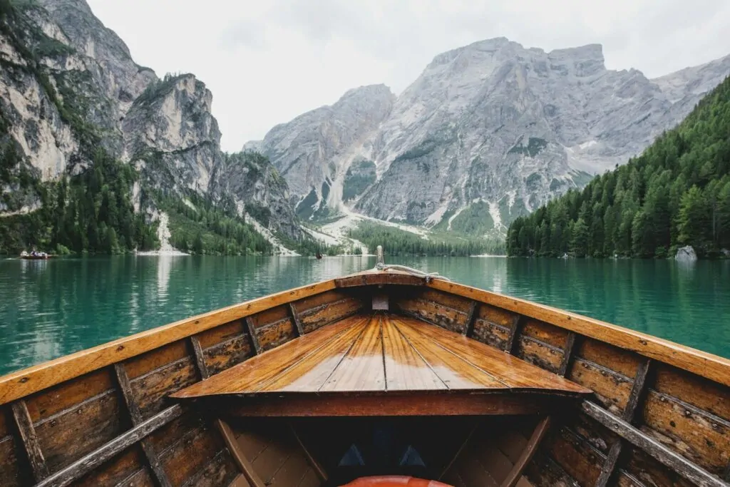 50 Good Habits That Can Improve Your Life Starting Today 10 brown wooden boat moving towards the mountain