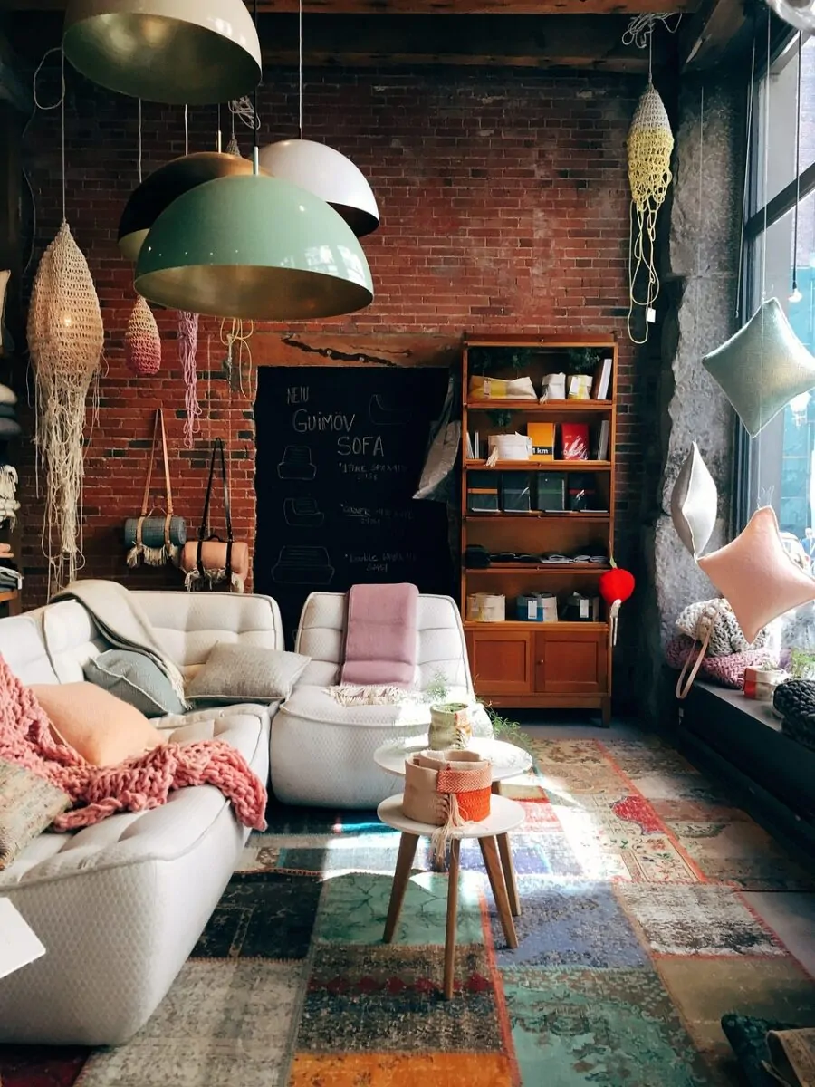 50 Luxury Living Room Ideas for Every Home Style 9 brick wall, room, interior design, living room, home, house, home furniture, interior decoration, furniture, decoration, indoors, lamps, pastel, seat, sofa, window, rustic, comfortable, room, room, room, interior design, interior design, interior design, living room, living room, living room, living room, living room, home, home, home, house, house, furniture, sofa