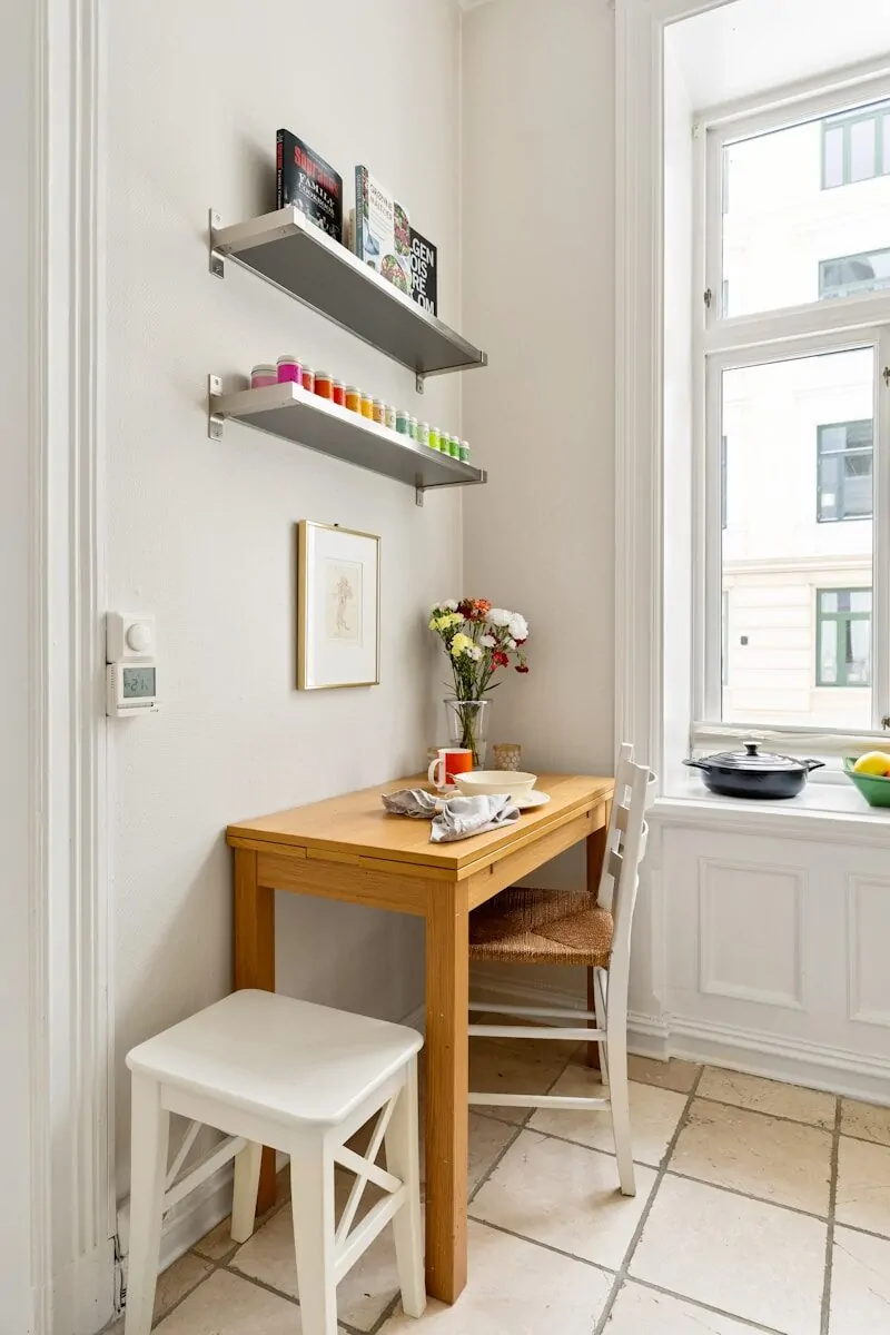 35+ Small Office Ideas for Working From Home 39 A room with a desk and a window