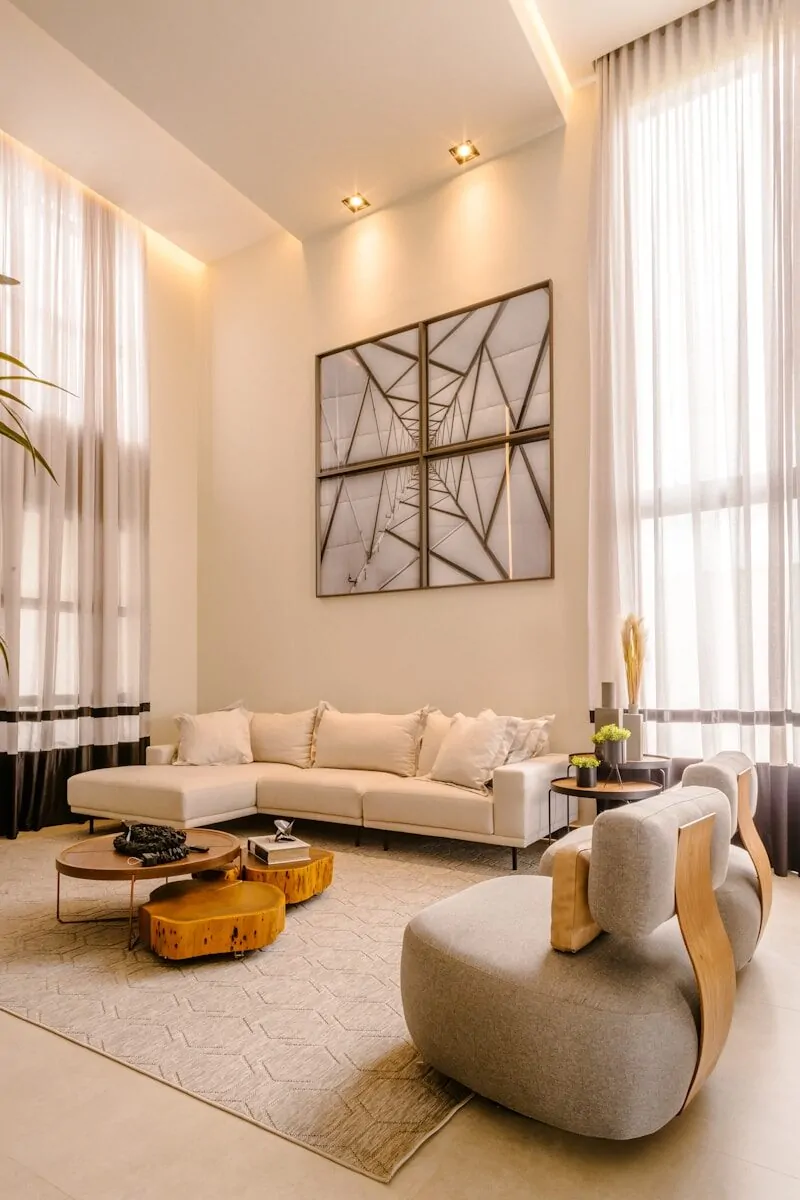 50 Luxury Living Room Ideas for Every Home Style 23 a living room with a couch a chair and a table