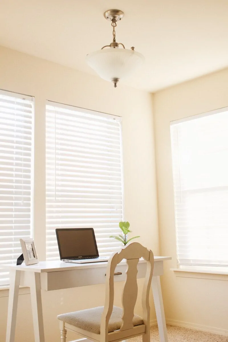 35+ Small Office Ideas for Working From Home 6 turned-off black laptop computer