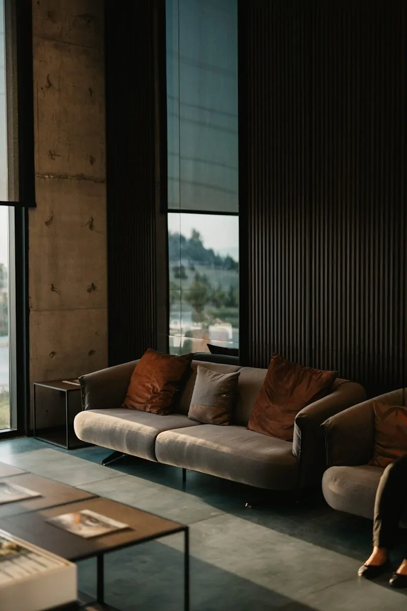 50 Luxury Living Room Ideas for Every Home Style 50 brown and white couch beside window