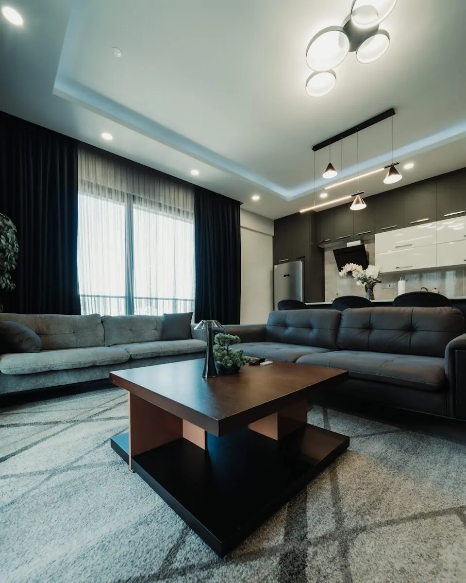 50 Luxury Living Room Ideas for Every Home Style 20 Modern living room with sectional sofa and coffee table