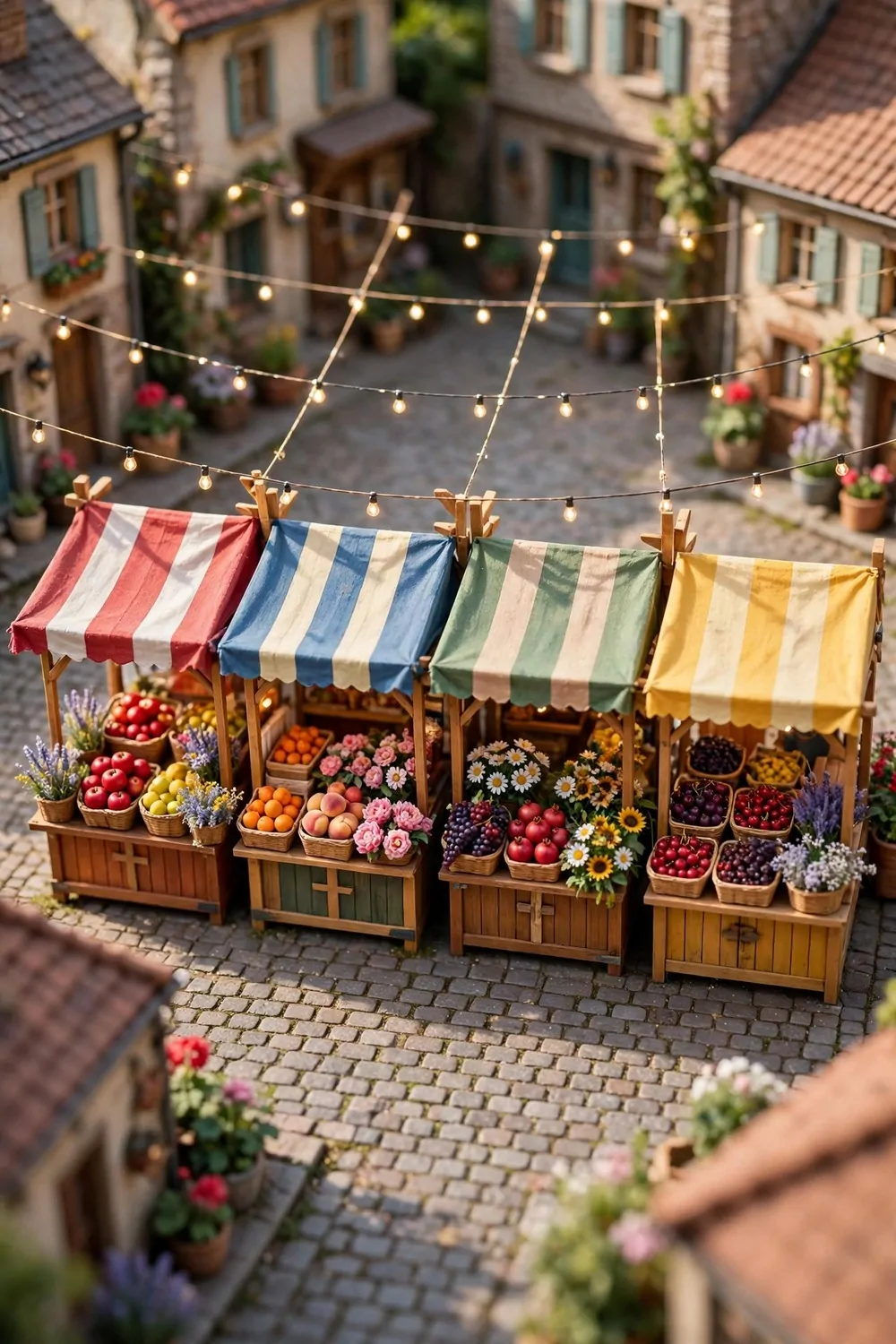 17 Acnh Town Hall Ideas for a Picture-Perfect Plaza 8 Miniature diorama photo of a shady park corner with pine trees, a picnic blanket, basket and cushions