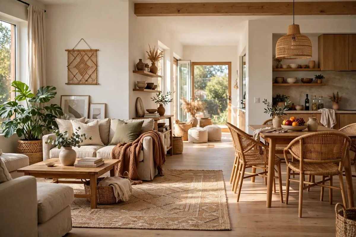 17 Feng Shui Home Ideas That Bring Good Energy Into Every Room 17 A bright organized home interior with balanced decor in every corner of a room