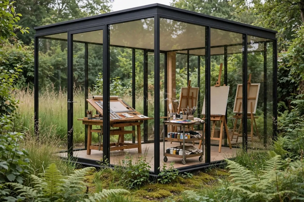 17 Garden Art Studio Ideas for Creating Surrounded by Nature