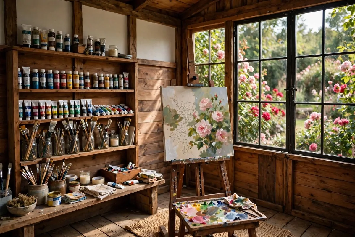 17 Garden Art Studio Ideas for Creating Surrounded by Nature 2 Garden art studio idea 3