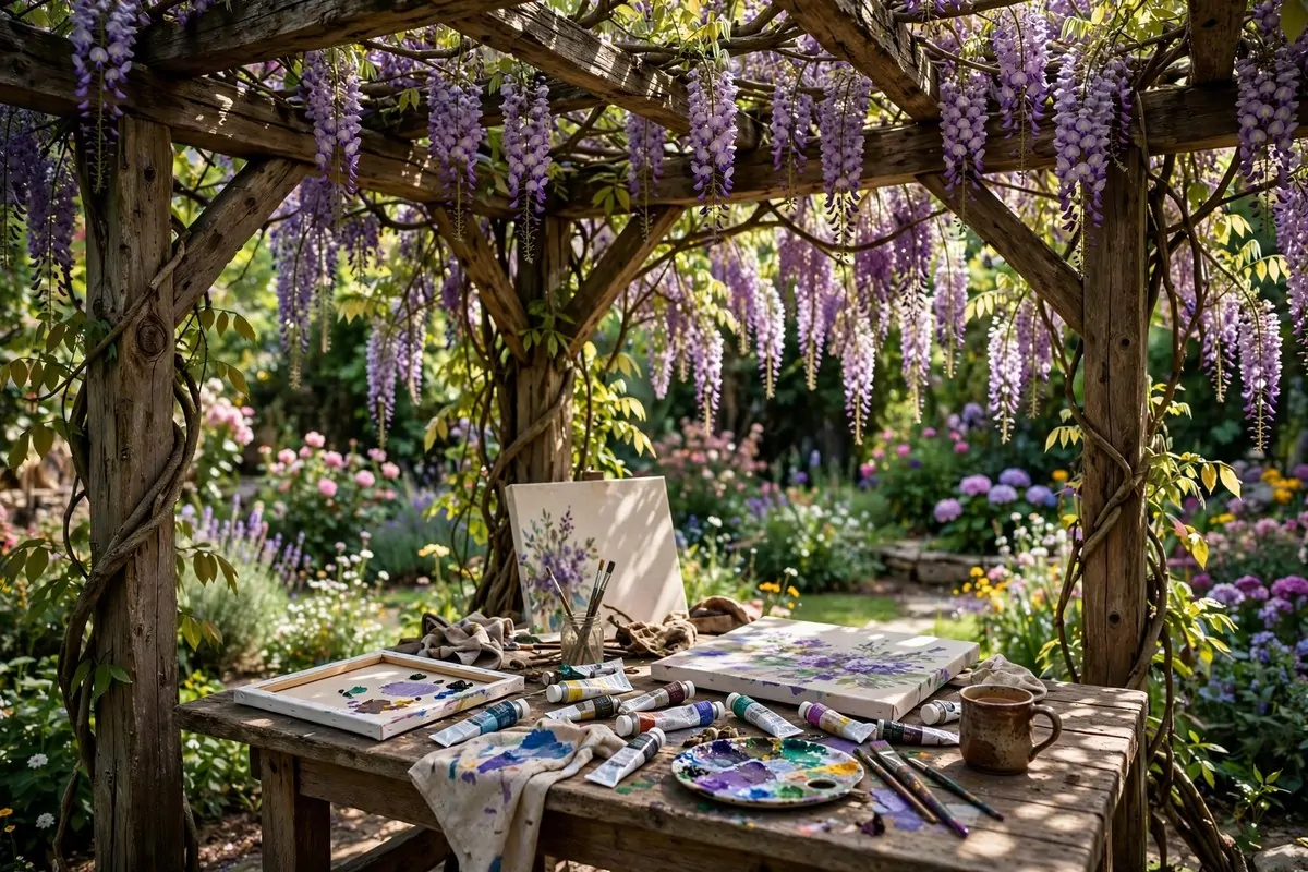 17 Garden Art Studio Ideas for Creating Surrounded by Nature 6 Garden art studio idea 7