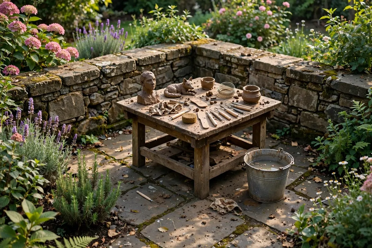 17 Garden Art Studio Ideas for Creating Surrounded by Nature 15 Garden art studio idea 16