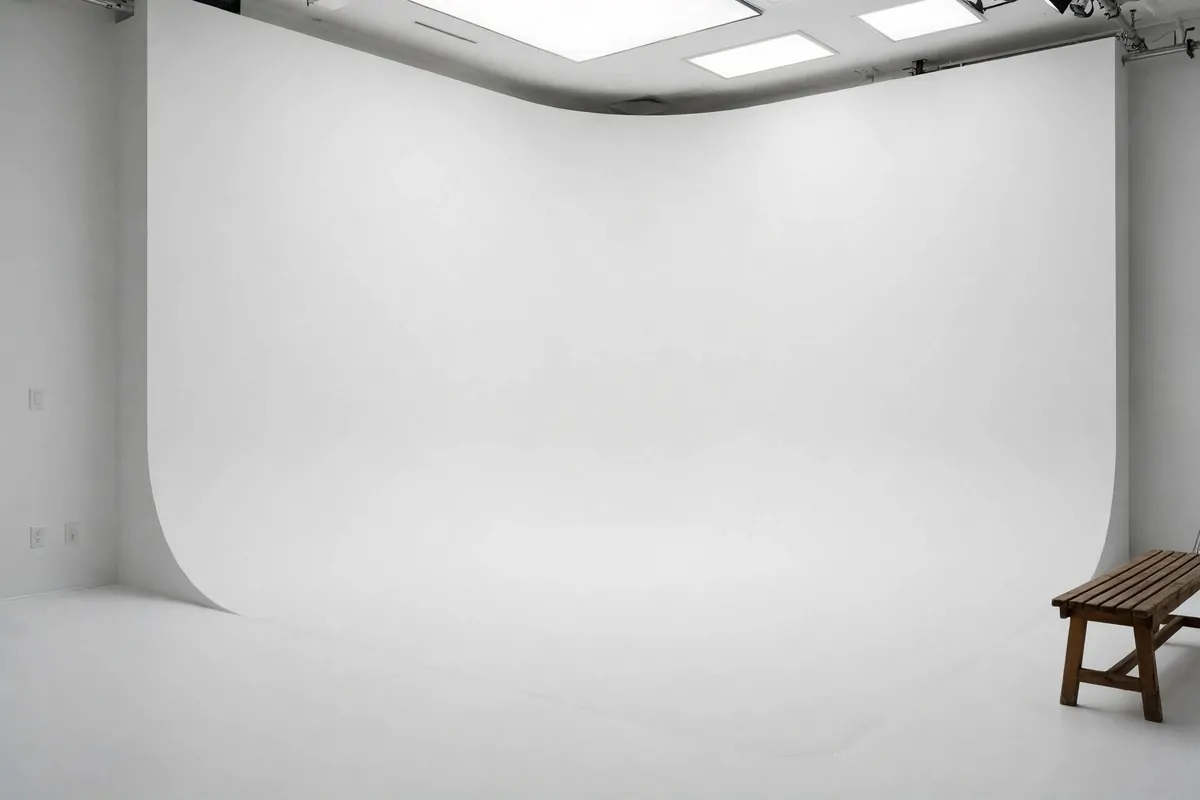 17 Group Photo Studio Ideas That Fit Everyone in Frame 8 Group Photo Studio Ideas with a curved white infinity cove studio wall