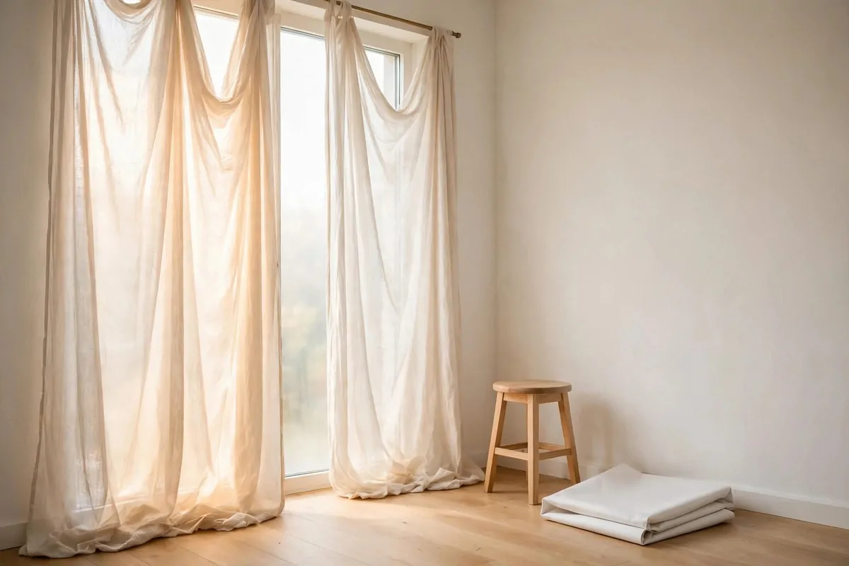 17 Group Photo Studio Ideas That Fit Everyone in Frame 9 Group Photo Studio Ideas with a bright window light corner and sheer curtains