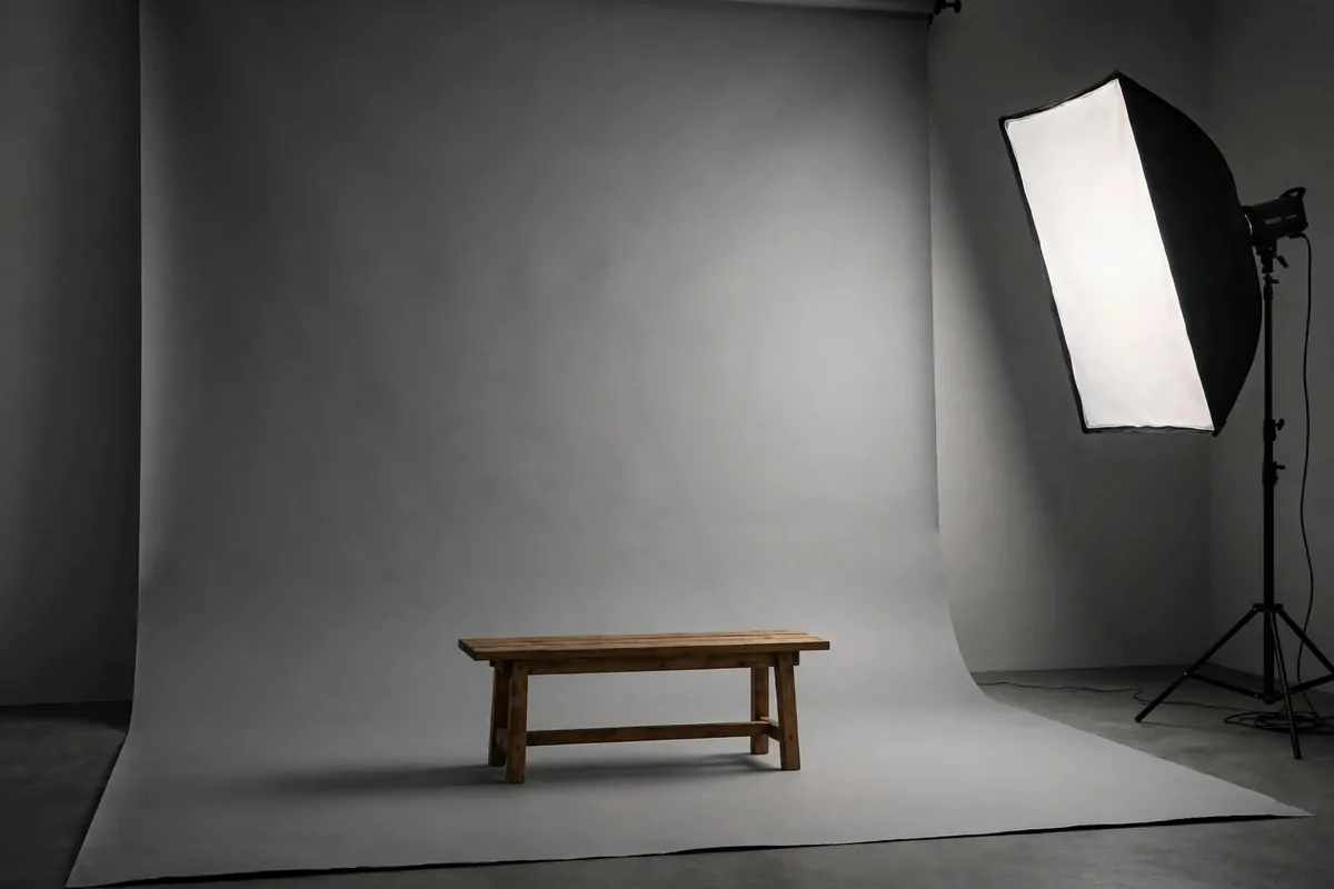 17 Group Photo Studio Ideas That Fit Everyone in Frame 14 Group Photo Studio Ideas with a classic neutral gray seamless backdrop