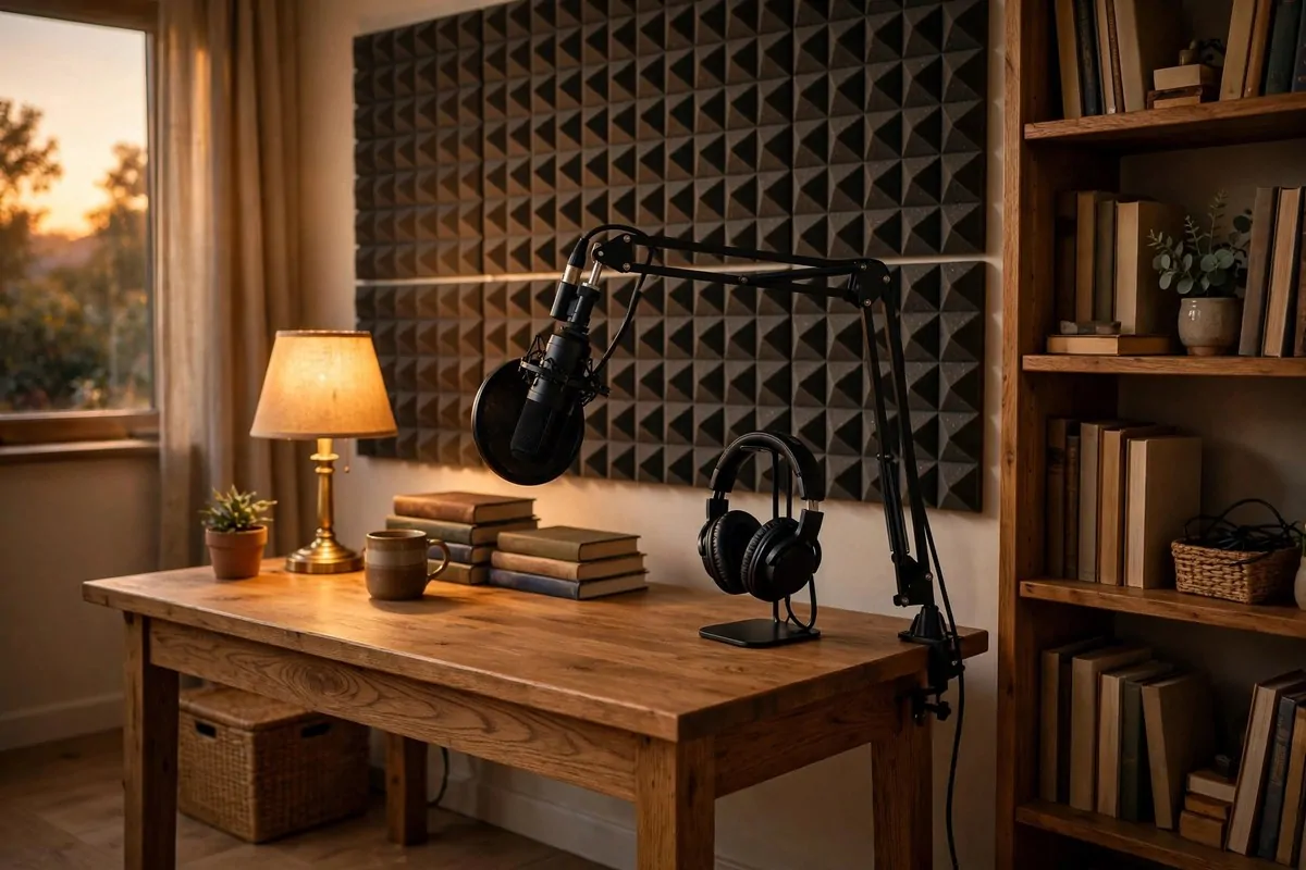 18 Podcast Room Setup Ideas for Crisp, Clear Sound